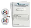 4-teiliges Kühlschrank Thermometer Set mit Messheften & Produktbild-Vorschau 1