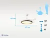 Purline Ceily Brise Dwd Deckenventilator  One Size / EU Produktbild-Vorschau 3