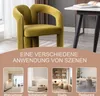 2er/Set Esszimmerstuehle Samt moderne Design Eimer Produktbild-Vorschau 5