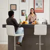Sweetcrispy Tabouret de Bar, Lot de 2, Style Moderne Chaise Voir les images du produit 6