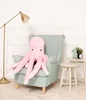 Gustaw Krake Eva Ours en peluche Grand XXL (Rose, 80cm) - Voir les images du produit 2