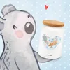 Mr. & Mrs. Panda behälter Mäuse Herz - Weiß - Geschenk, Produktbild-Vorschau 2