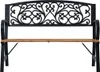 vidaXL Zahradní lavička 120 cm Dřevo Náhled obrázku produktu 1
