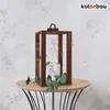 KOTARBAU® Lanterne en bois Marron 20 x 20 x 34,5 cm Voir les images du produit 6
