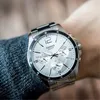 A close-up shot of a man's wrist wearing a Casio watch. Produktbild-Vorschau