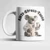 Anti Stress Koala Kaffeetasse Teetasse Geschenkidee 330 ml Produktbild-Vorschau 1