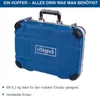A blue tool case with the brand name 'scheppach' visible. Produktbild-Vorschau