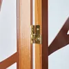 Homestyle4u Design Screen Room Divider 3 kusy Drevo Moderná Náhľad obrázku produktu 7