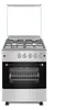 Cucina 4 fuochi con forno a gas ventilato e grill elettrico Anteprima dell’immagine prodotto 2