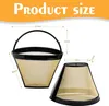 2 Pcs Wiederverwendbar Kafeefilter Dauerfilter mit Produktbild-Vorschau 4