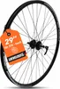 Laufrad Hinterrad 29" MTB schwarz für Schraubkranz 7/8-fach Produktbild-Vorschau 1
