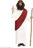 A person dressed as Jesus, holding a staff and raising a hand. Anteprima dell’immagine prodotto