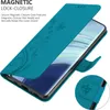 Cadorabo Hülle für Xiaomi Mi 11 5G in FLORAL BLAU Produktbild-Vorschau 4