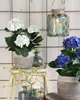 Sztuczna roślina Mica Decorations Hydrangea - H45 x Ø45 cm Podgląd zdjęcia produktu 10