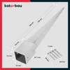 KOTARBAU® Einschlaghülse 90cm Pfostenträger zum Einschlagen Produktbild-Vorschau 3