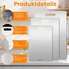 Sada 3 titanových krájecích prkének, nerezová krájecí Náhled obrázku produktu 3