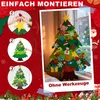 YARDIN Arbre de Noël en feutre DIY Décoration de Noël pour Voir les images du produit 4