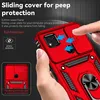 Redmi 9C Hülle mit Schiebe Kamera Schutz und Ringhalter Produktbild-Vorschau 2