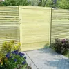 vidaXL Gartentor Imprägniertes Kiefernholz 125x100 cm Produktbild-Vorschau 2