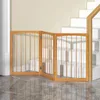 COSTWAY Barrière de sécurité pour chiens en 3 parties, Voir les images du produit 8