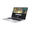 A silver and black laptop is shown from a side angle against a white background. Produktbild-Vorschau
