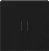vidaXL Armadio a muro look rovere nero 60 x 31 x 60 cm Anteprima dell’immagine prodotto 6