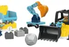 LEGO DUPLO Moje město Stavební vozidla 3 v 1 10475 Náhled obrázku produktu 20