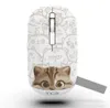 INCA IWM-242K INCA Maus IWM-242K   Wireless, Katzenmotiv Anteprima dell’immagine prodotto 1