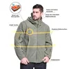 Fleecejacke Herren Fleece Jacke Outdoor Winddicht Produktbild-Vorschau 6