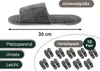 Frottierslipper, Universalgröße, grau, vorteilhaftes 10er Produktbild-Vorschau 5