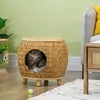 Pawhut: cuccia per gatti in rattan, design 2 in 1, con Anteprima dell’immagine prodotto 2