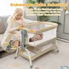 4-in-1 Babybett mit Moskitonetz, höhenverstellbar Produktbild-Vorschau 3