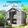 Outsunny Gerätehaus 2,4m², Gartenhaus mit Satteldach, 182 x Produktbild-Vorschau 4