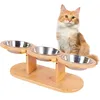 Futternapf Katze Erhöht, Futterstation Katzen 3er Set Näpfe Produktbild-Vorschau 5