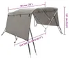 vidaXL Bimini-Top s bočními panely 183x(154-167)x137 cm Náhled obrázku produktu 8