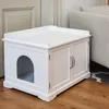 UPP Katzenschrank XXL Katzen Hunde Höhle Toilettenschrank Produktbild-Vorschau 9