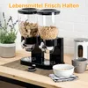 Müslispender,Müslispender doppelt,2L Lebensmittelspender Produktbild-Vorschau 2