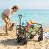 Chariot pliable Outsunny, chariot de transport avec Voir les images du produit 8