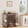 Iropro Weinregal, Weinschrank für 25 Flaschen, Weinständer Produktbild-Vorschau 3
