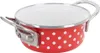 Orion | Pánev - červená - 14 cm - 650 ml - smaltovaná ocel Náhled obrázku produktu 3