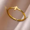 Anello GE-39041 Oro Regolabile - Eleganza Minimalista Anteprima dell’immagine prodotto 2