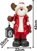 Elch Deko Weihnachten XL 40cm mit LED Laterne  Produktbild-Vorschau 2