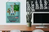 Blechschild Spruch 20x30cm Nichts ist Abwesenheit von Etwas Produktbild-Vorschau 4