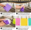 DANIHOME Schwammtücher & Spültücher Grün – Nachhaltige Produktbild-Vorschau 7