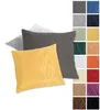 Kissenhülle #257 Damast Streifen 40x40cm dunkel braun Produktbild-Vorschau 2