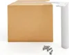HEVVA - Möbelbeine LINZ - Höhe 10 cm, Weiß, 1 Stück Produktbild-Vorschau 2