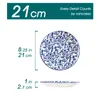 Vancasso Ensemble de 6 assiettes en porcelaine, Assiette à Voir les images du produit 2