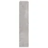 vidaXL Szafka na buty betonowa szara 59x17x81 cm materiał Podgląd zdjęcia produktu 6