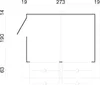 Marktstand Palmako Stella 5,0 m² 311 x 267 cm natur Produktbild-Vorschau 5