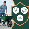 Relaxdays Schubkarrenrad 16x4.00-8, Vollgummirad bis 200 Produktbild-Vorschau 5